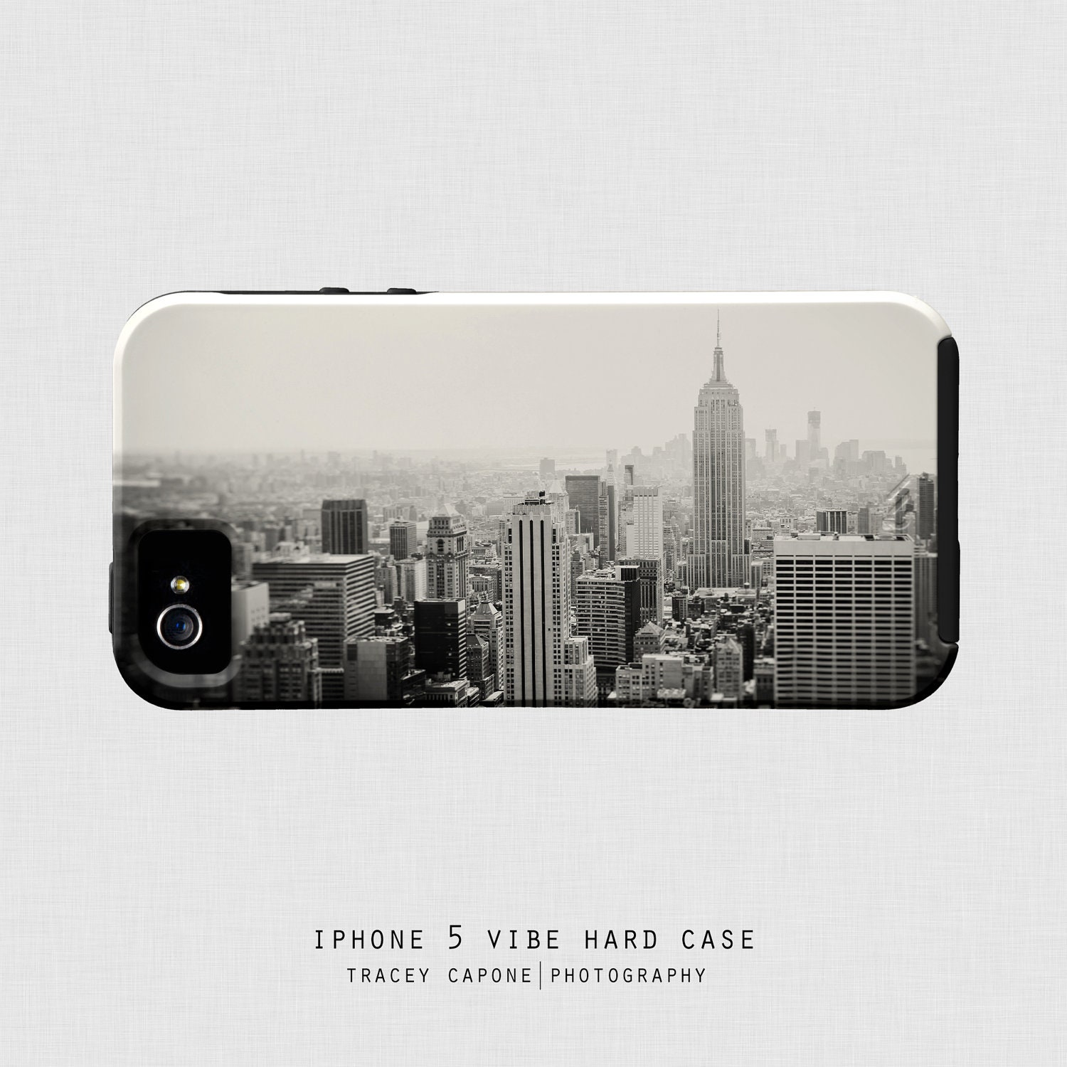 iPhone 5 case - New York City print, urban iPhone case - The City -  urban print, NYC design, black and white, iPhone 5