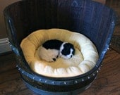 Wine Barrel Pet Bed