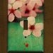 Pink Cherry Blossoms Switchplate cover
