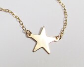Star Necklace, Gold Filled or Sterling Silver,  Emma Watson, Perks of being a Wallflower Movie