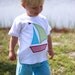 Custom 2 Pc Sailboat Outfit...Pants or Shorts...You Design