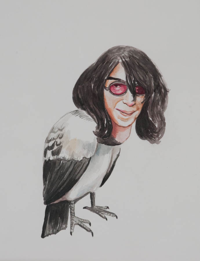 Joey Ramone as a Vulture for Jess