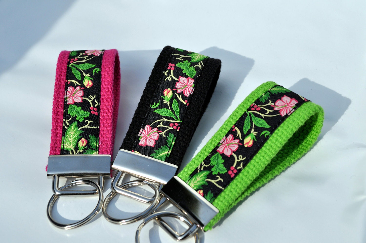 Key Fob Flowers Mini