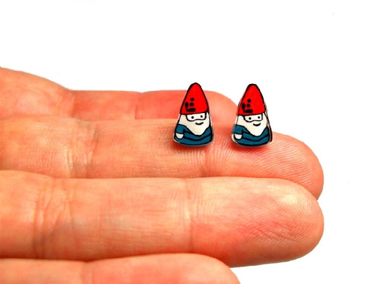 Lil' Gnomes, Post Earrings
