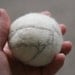 Wool Felt Dryer Balls in Natural White (Set of 6)