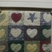 36 " Wall Mounted Oak Hardwood Quilt Rack Dark Chocolate