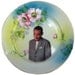 Pee-wee Herman Portrait - Altered Vintage Plate