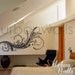 Vinyl Wall Sticker Decal Art - Modern Swirl