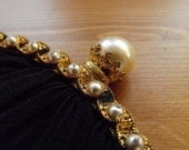 ANTIQUE Lady CLUTCH Vintage Clutch