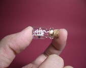 Tiny Sailing Ship is in a tiny bottle -Bottle ship-