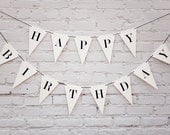 Happy Birthday Banner: Triangle