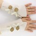 recycled wool arm warmers fingerless gloves fingerless mittens wrists warmers arm cuffs cream women winter fashion white eco friendly