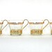 Vintage Barware. Tea Cups. 1960s Greek Key Tea Glasses, Set 4. Demitasse. Grecian Gold Golden MidCentury Housewares. Curationnation.