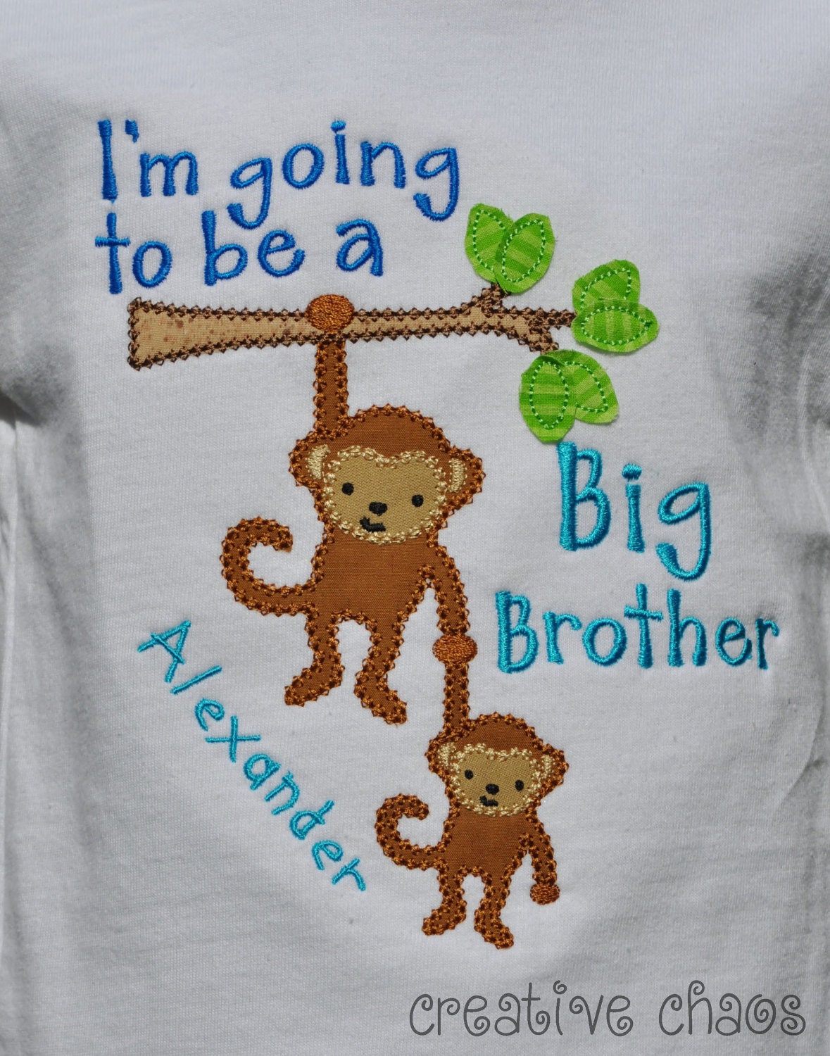 Custom I'm going to be a Big Brother t-shirt