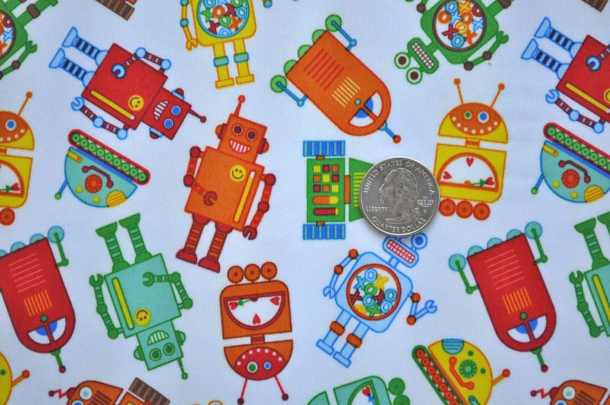 Babyville Boutique PUL Robots - 22" cut
