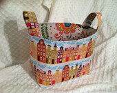 Fabric Storage Basket- Fabric Basket- Home Decor- Nursery Decor