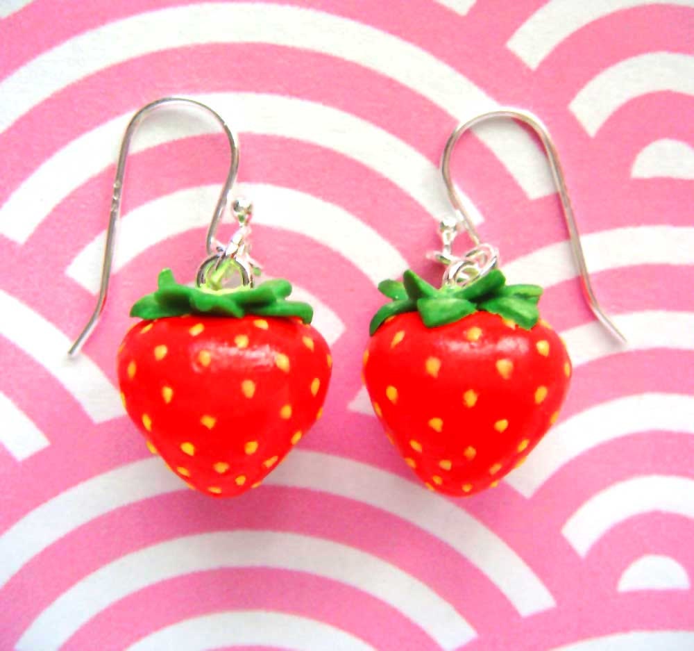 Strawberry Earrings