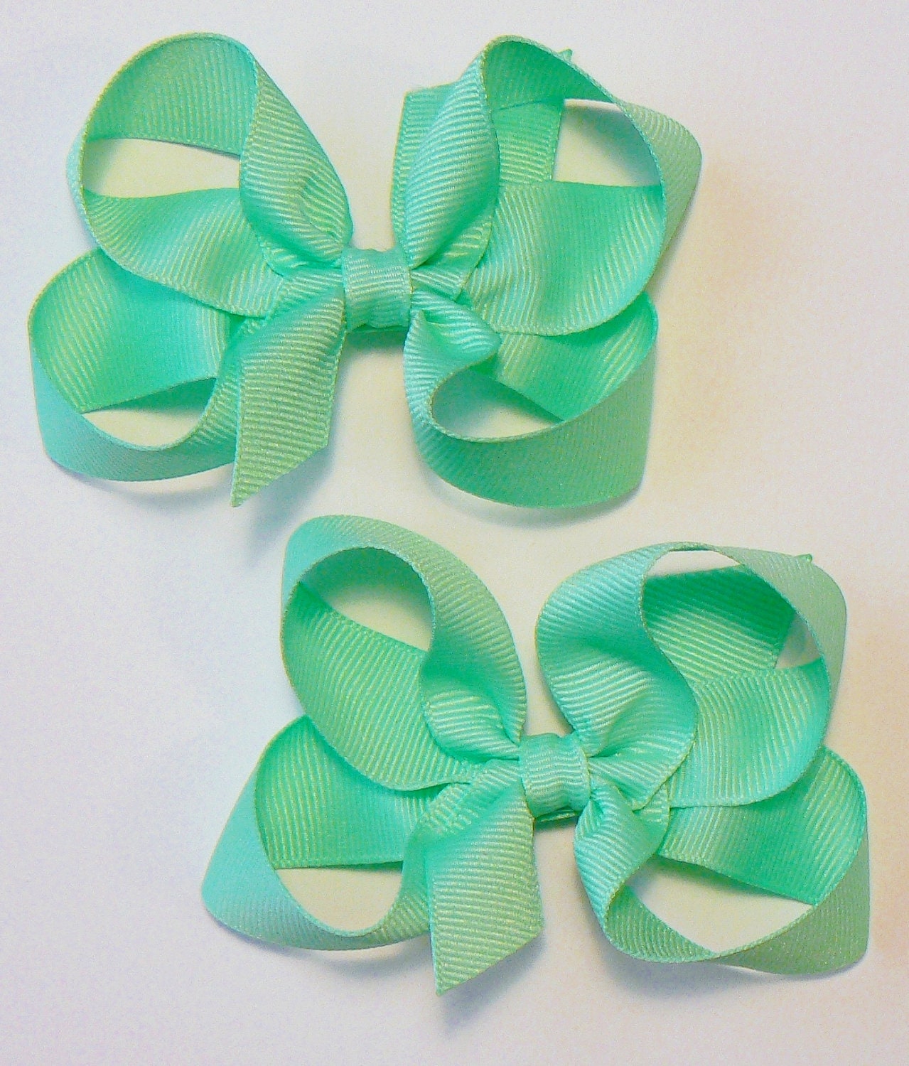Girls Hair Bow Set Childrens Medium Kids Boutique Fashion Hair Clip Hairbows Hair accessories (Choose Colors)