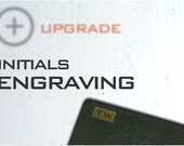 Engraved Initials Add On