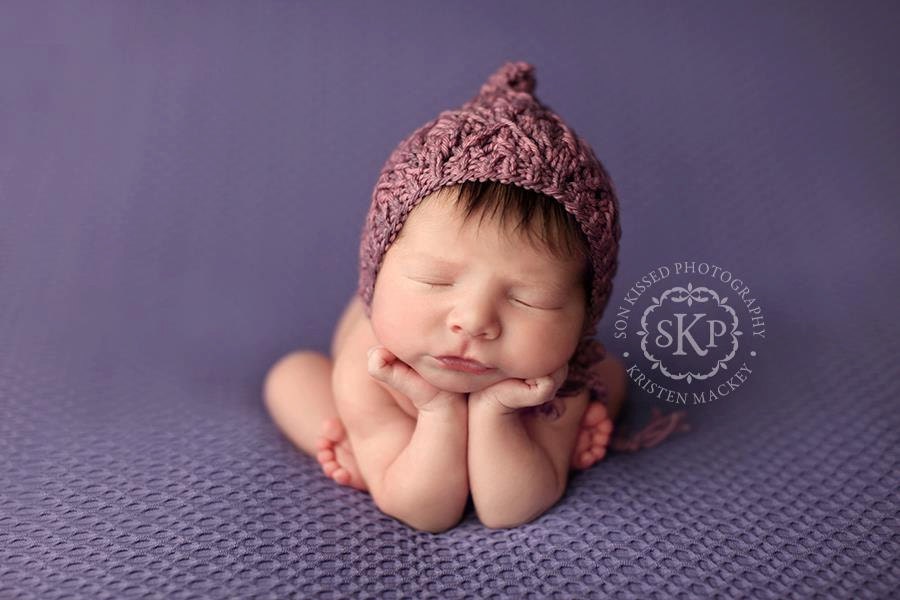 Erlina Newborn Pixie Bonnet
