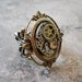 Victoriana Steampunk Ring in Brass EXCLUSIVE DESIGN