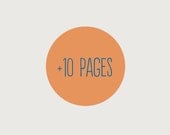 add another 10 pages to your custom book