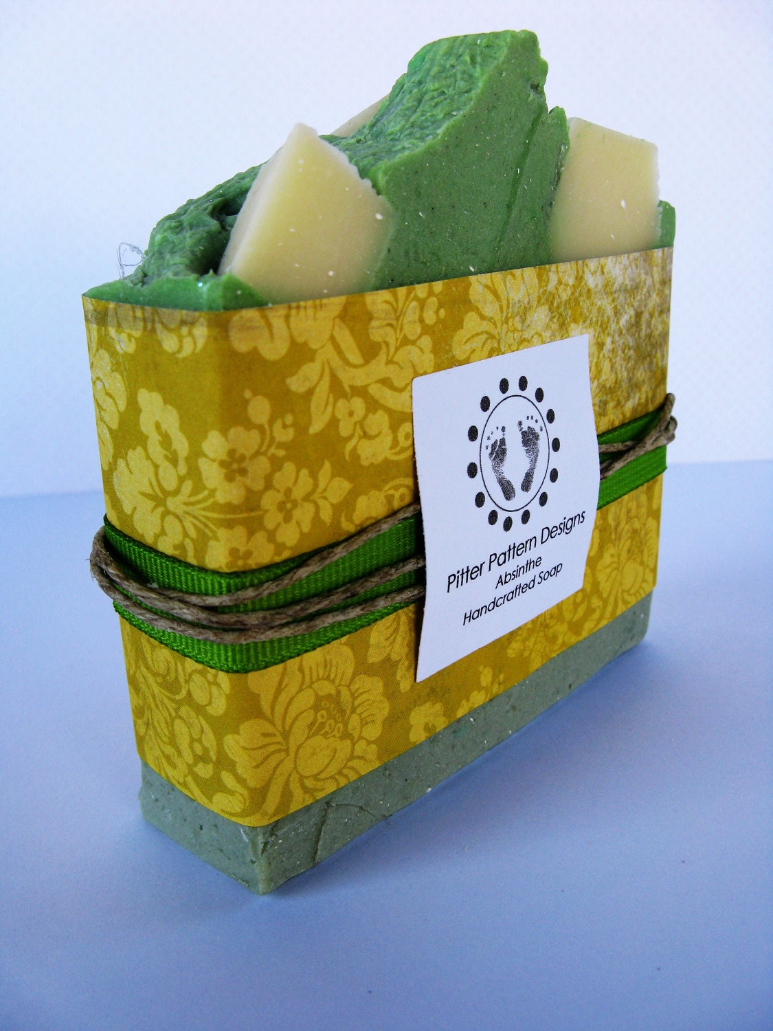 Absinthe Shea Butter whipped Soap with Aloe Vera