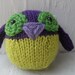 Special Edition Spooky Halloween Owl Witch Hand Knit Ready to Ship
