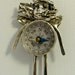 Angel Taylor Tries To Find Her Way - Repurposed Sterling, A Compass, And PMC - Art Jewelry Pendant - 833