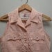 women's vintage Levi's striped sleeveless shirt.