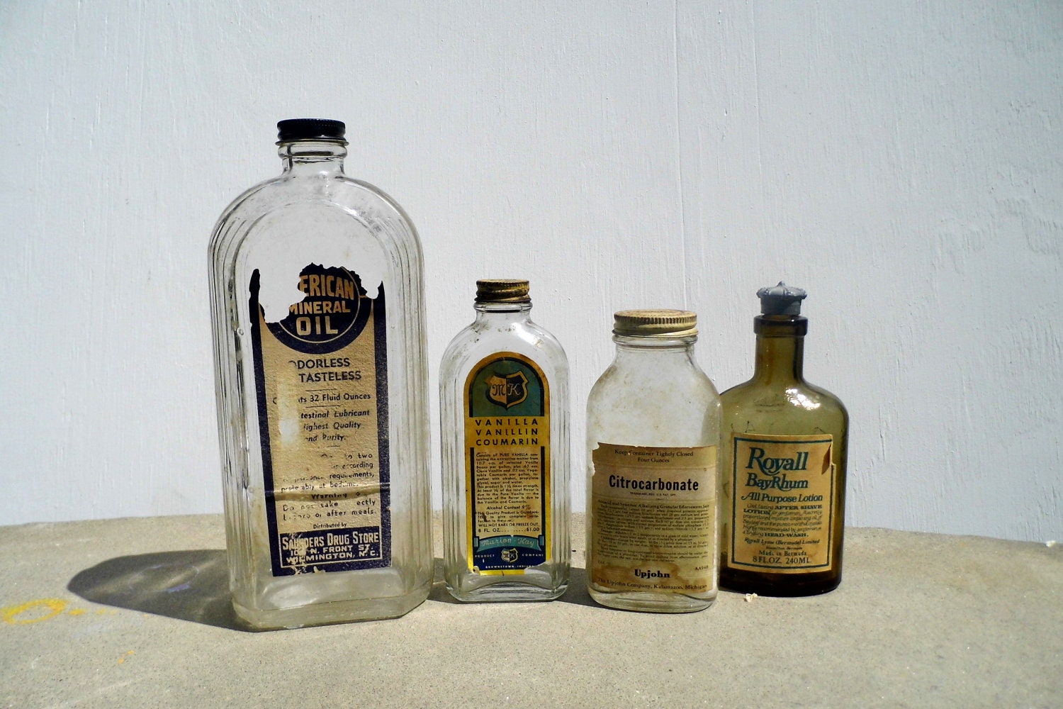 Vintage Bottles, Antique Bottles, Medicine Bottles, Art Deco Glass, Pharmacy Bottles