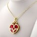 MADE TO ORDER Sailor Moon Inspired Cosmic Heart Compact Necklace Pendant Laser Cut Acrylic