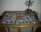 Mexican Talavera tile tray
