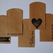Hand-stamped envelopes