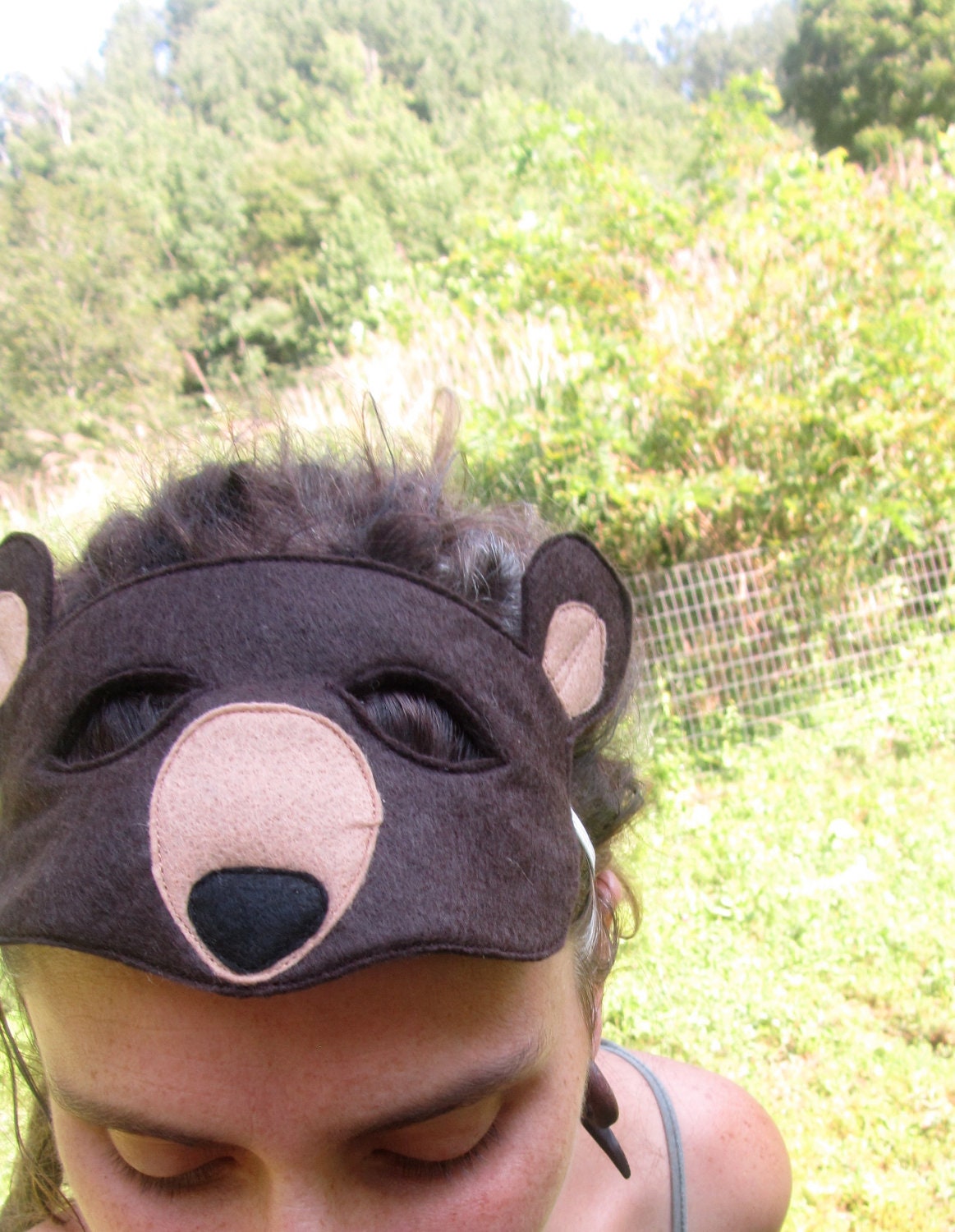 Felt Bear Mask