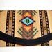 Southwestern, Native American Indian theme Cotton Fabric, 7x3 Wallet, Clutch bag, Envelope, Purse