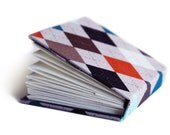 Miniature Sketchbook Journal for Watercolors- Plaid