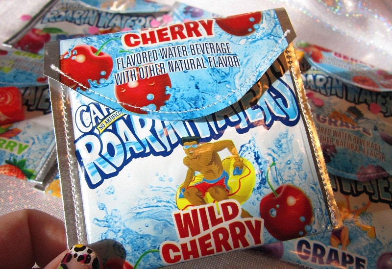 Birthday Party Favors - Kids Pool Party - Beach Party Favors - Juice Pouch Wallet Set of 6