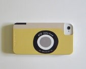 iPhone 5 Case Camera Yellow Squash  Vintage Retro  IPhone 4/4s case Modern redtilestudio