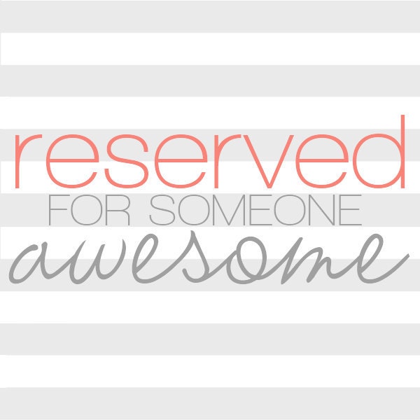 Custom Listing for Claire