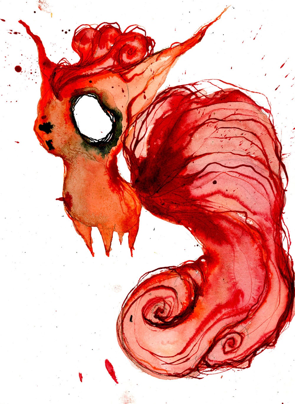 Vulpix - Matte Print - 8"x11"
