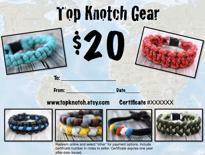 Gift Certificate -Twenty Dollars