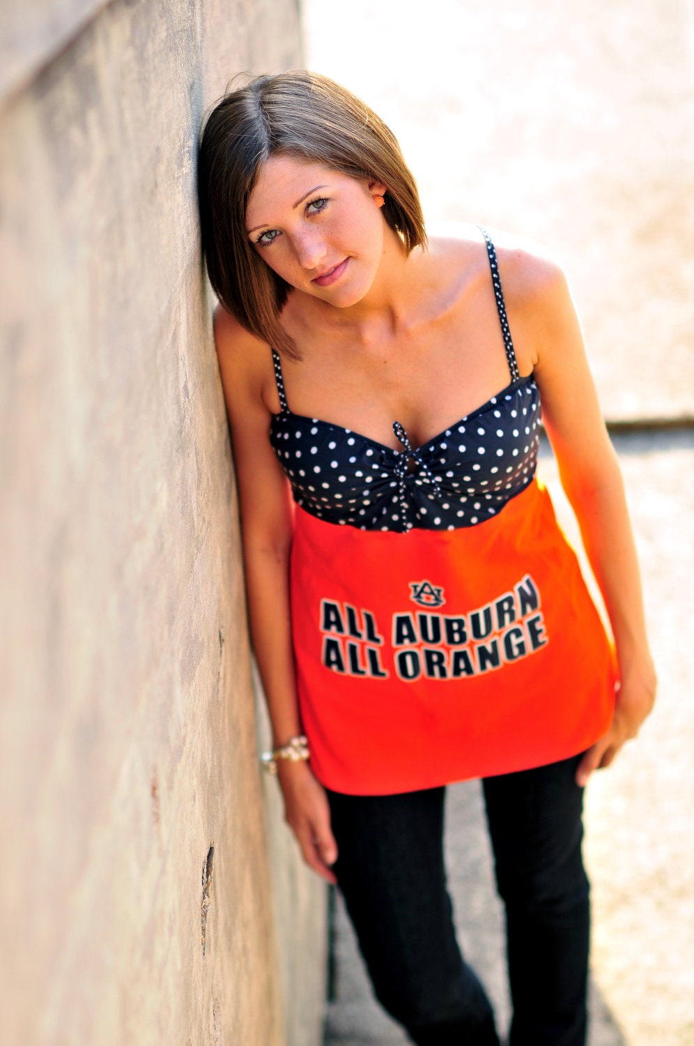 One of a Kind Gameday Shirt made w/ Auburn Tshirt - XSmall - Free Shipping