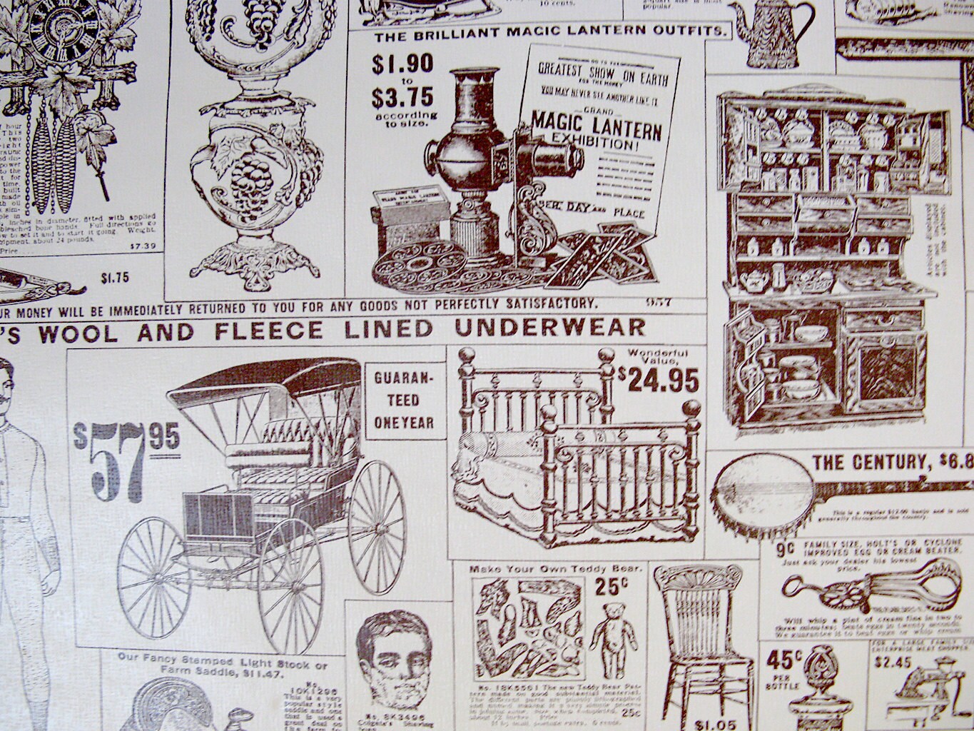 1944 Sears and Roebuck Catalog http://www.pic2fly.com/1944+Sears+and+Roebuck+Catalog.html