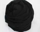 wide solid chiffon 1yard (58 x 36 inches) 48951-10 black