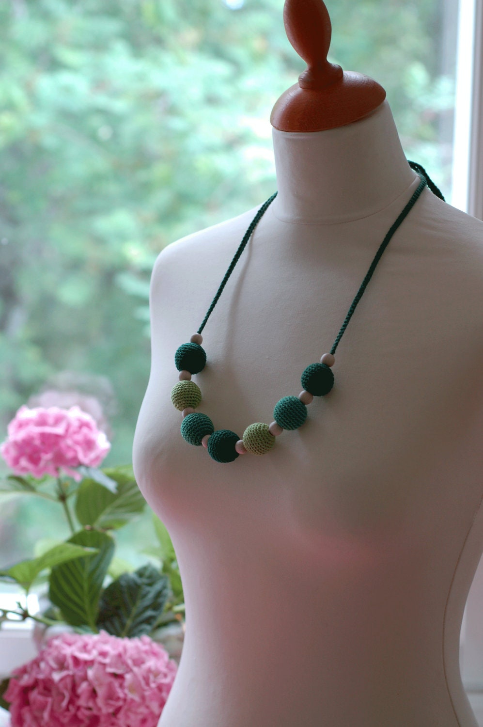 Pick your colors / Babywearing necklace