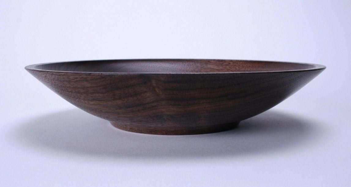 Black Walnut Wooden Bowl 902