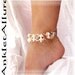 Totally Island Girl Beach Gems Natural Shell Anklet Cruise Vacation Ankle Bracelet