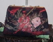 Nuno Felted Purse,  OOAK,  Nuno felt handbag, felt wool, handmade purse