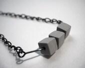 Sets of Three -  Dark Chain - Necklace